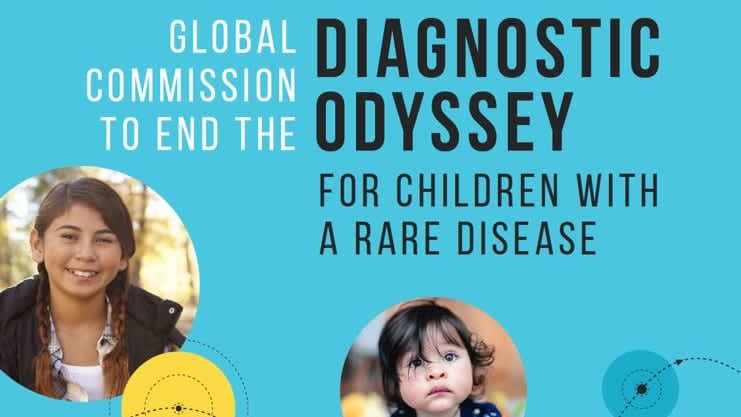 Cover page of the "To End the Diagnostic Odyssey For Children with A Rare Disease" 2024 Report