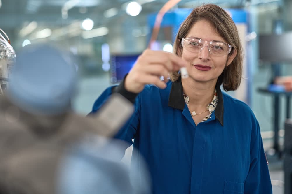 Person in lab