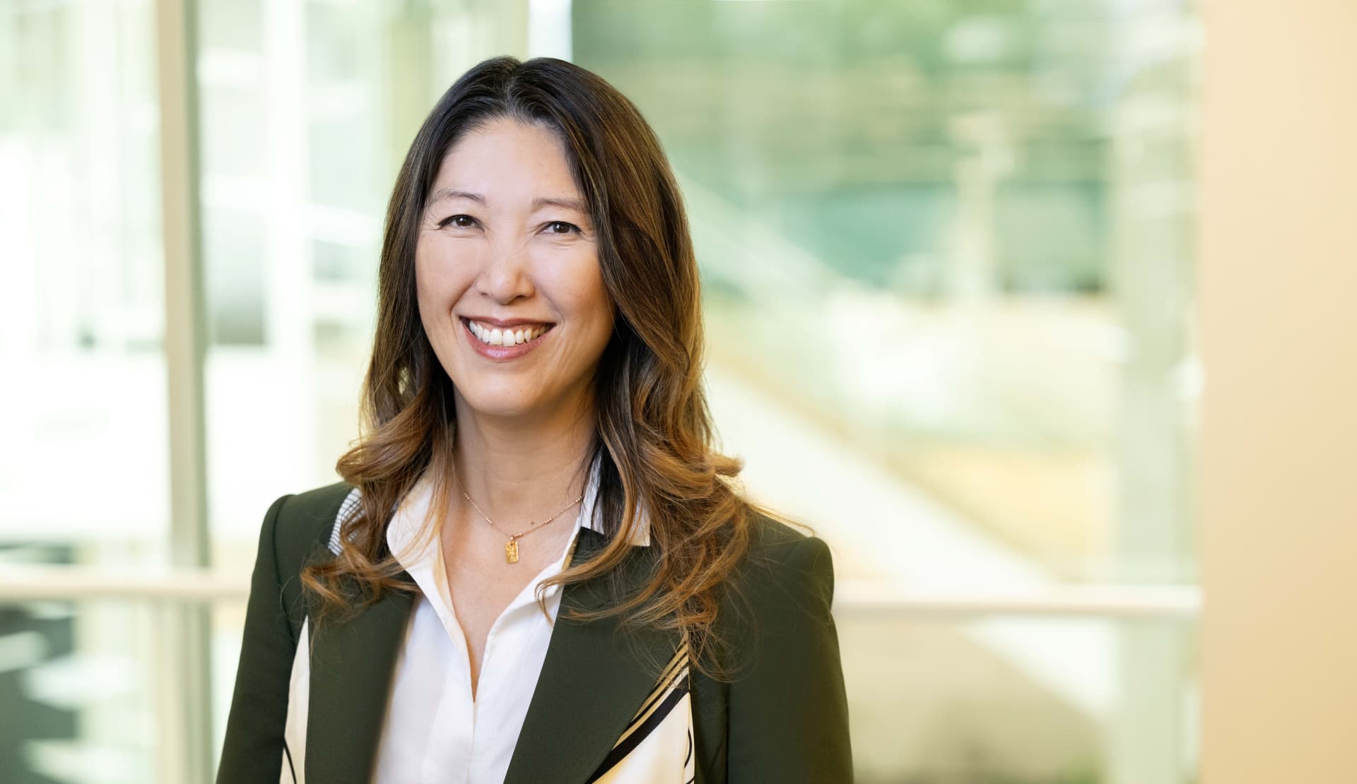 Julie Kim smiling
