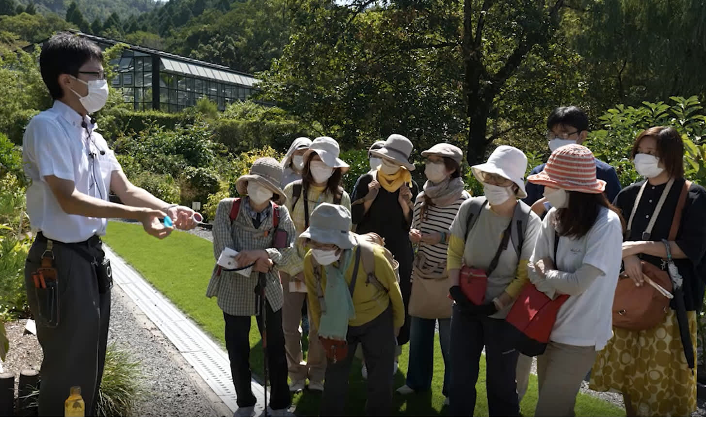 京都薬用植物園見学