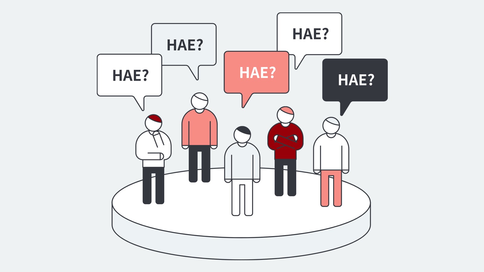 未診断の患者さんが多い遺伝性血管性浮腫（HAE）
