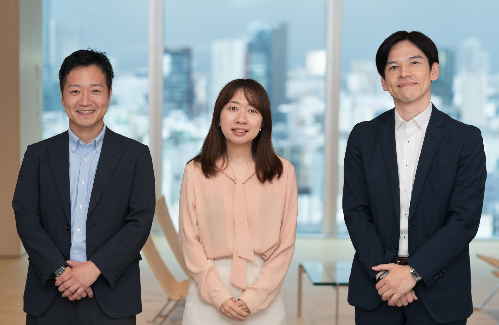 林さん、井上さん、飯村さんの集合写真