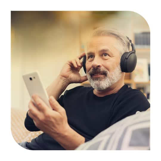 Man with phone
