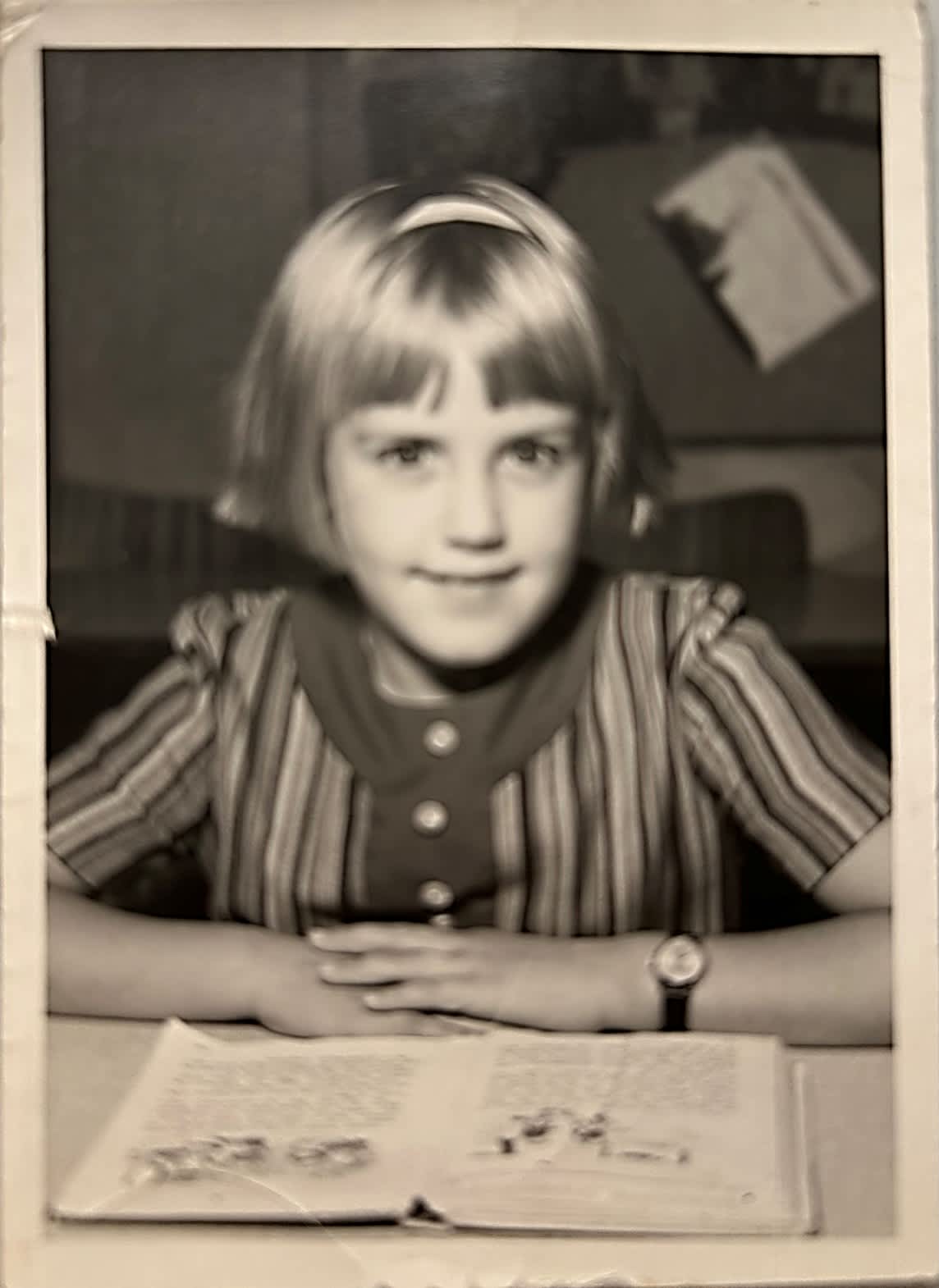 Gitte as a child