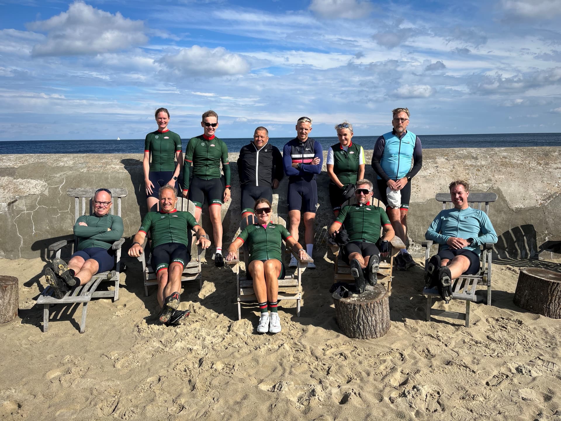 Picture of people in a beach