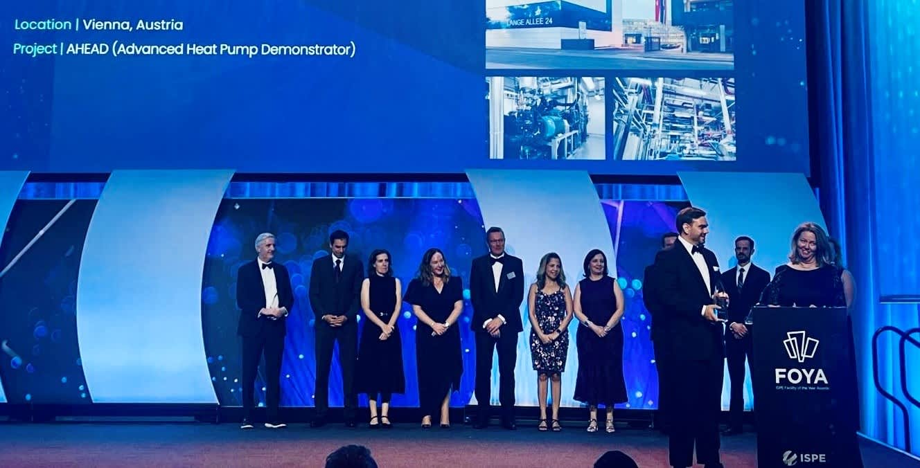Award ceremony: AHEAD project in Vienna, Austria