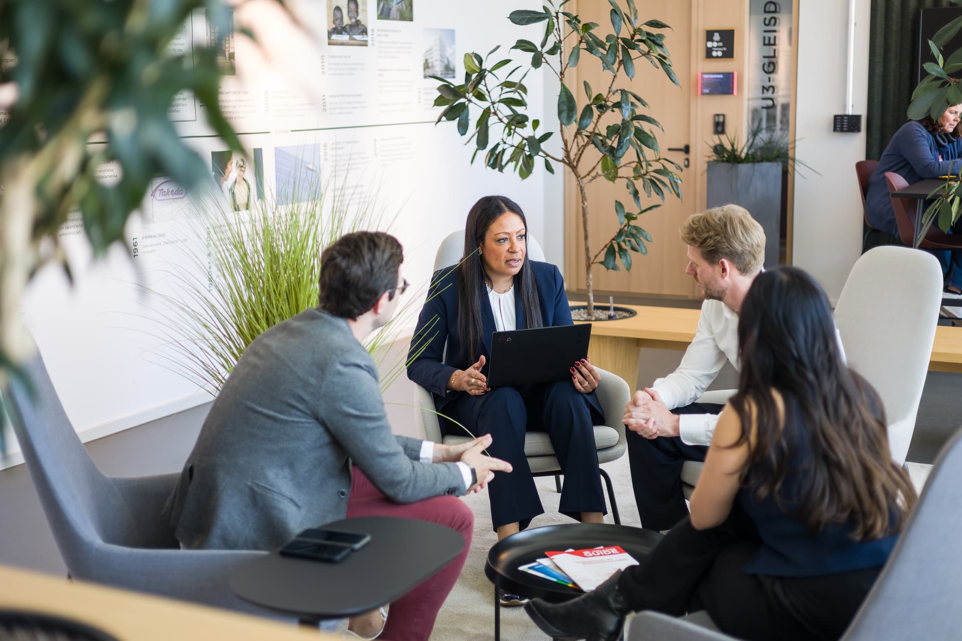 Offenes Arbeitsumfeld