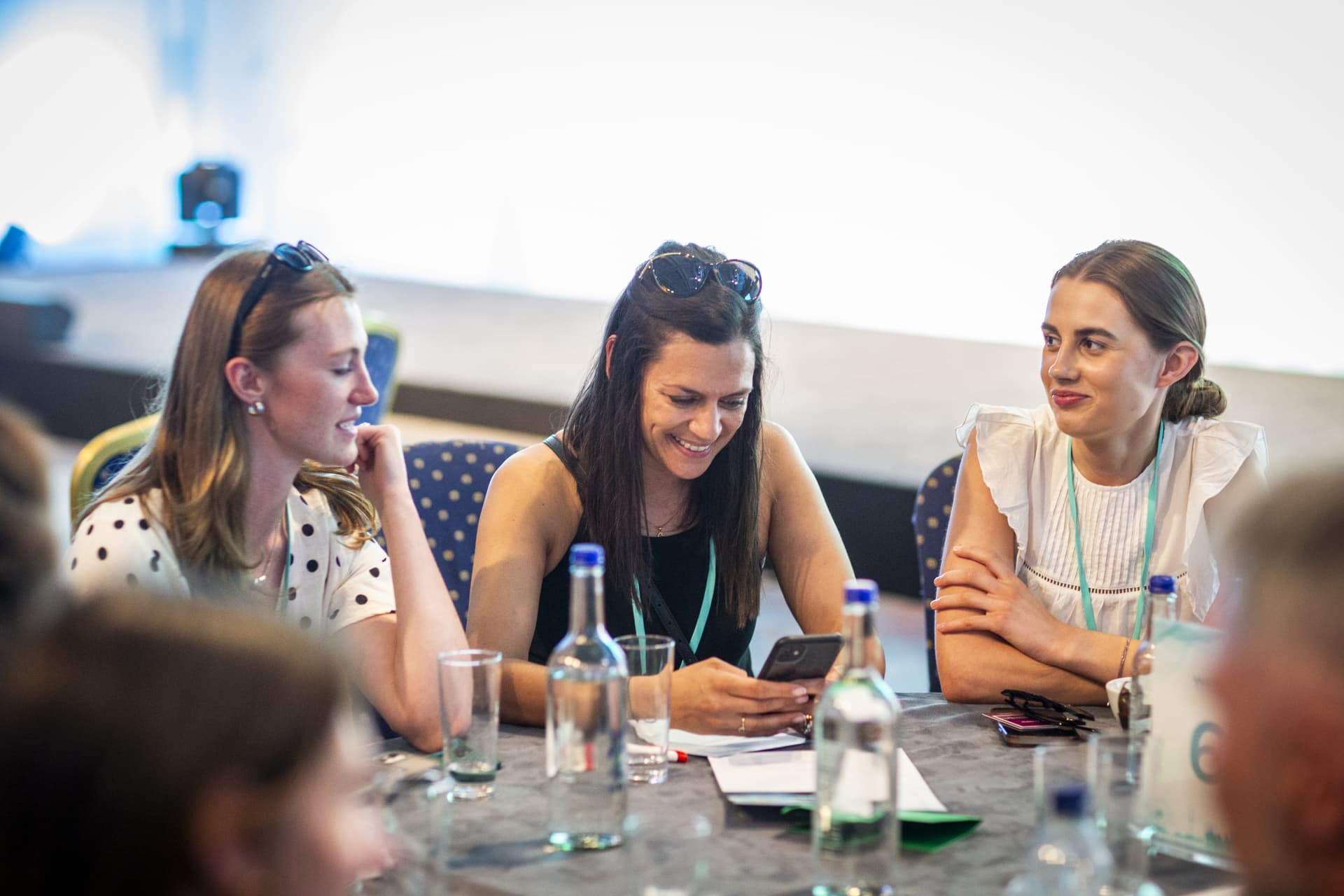 Group of people talking