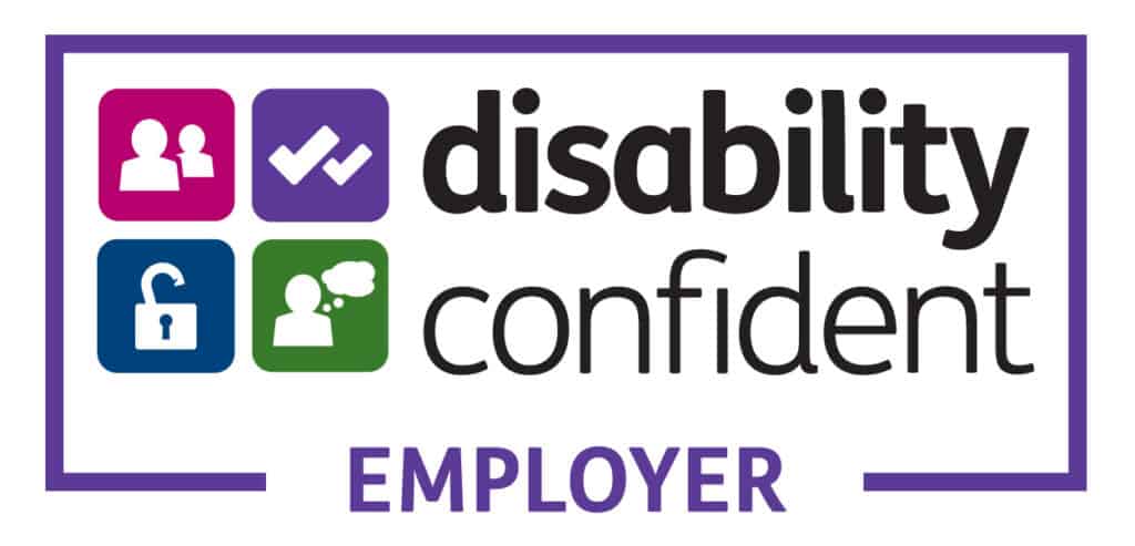 Disability confident employer logo