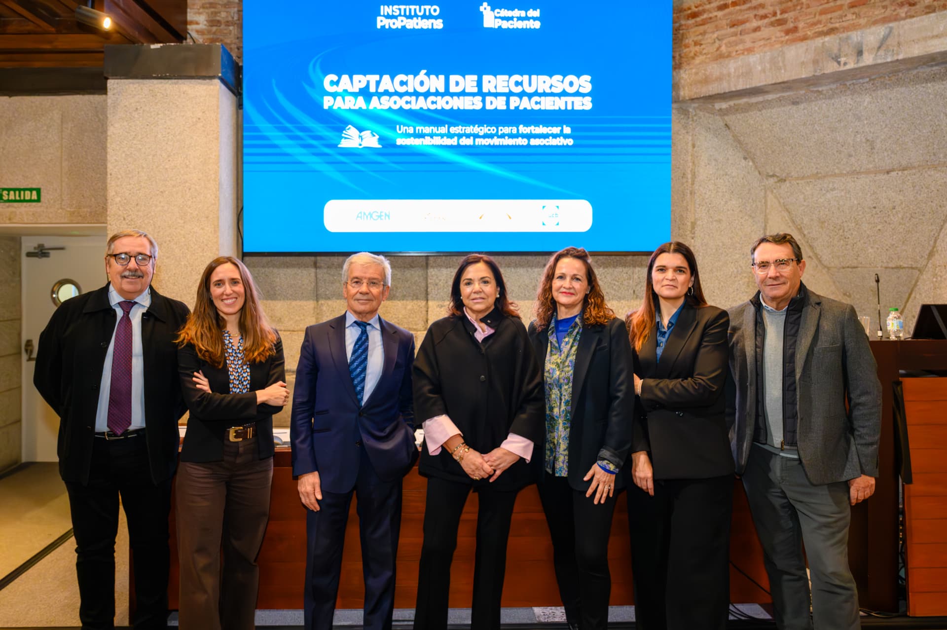 People receiving an award