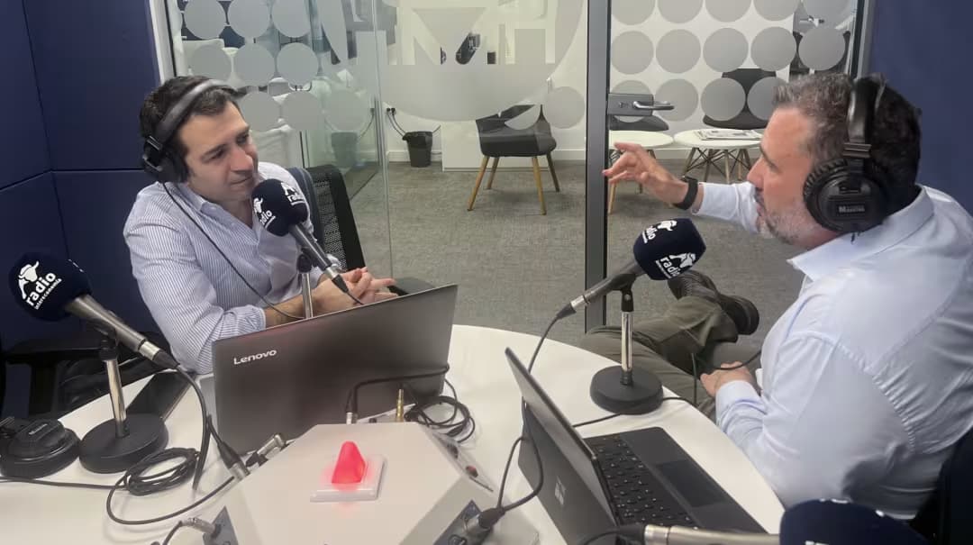 Pablo sierra y entrevistador