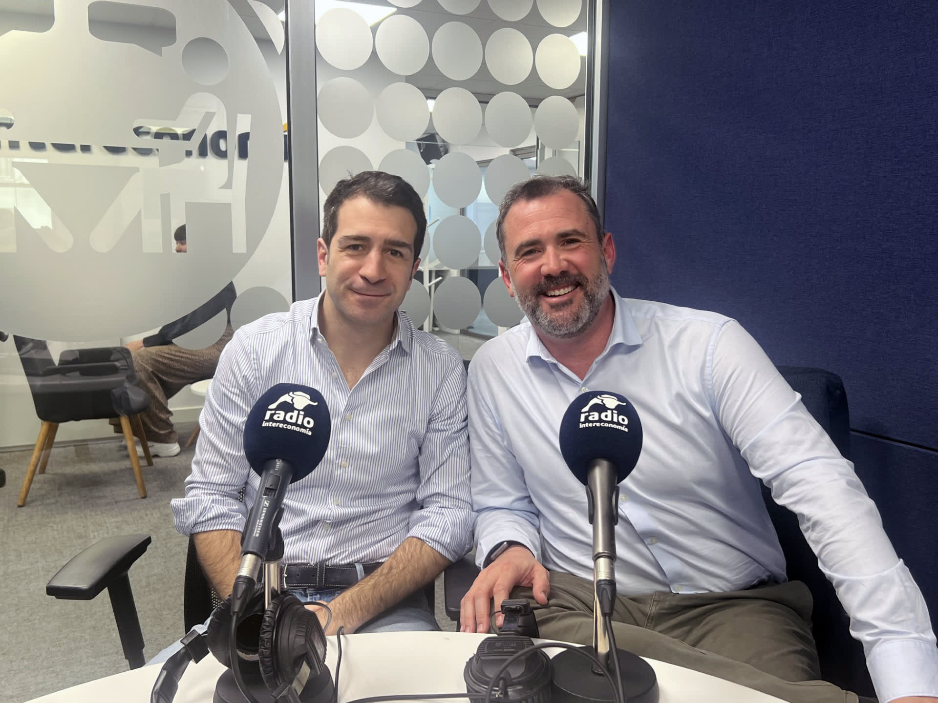 Pablo Sierra y entrevistador