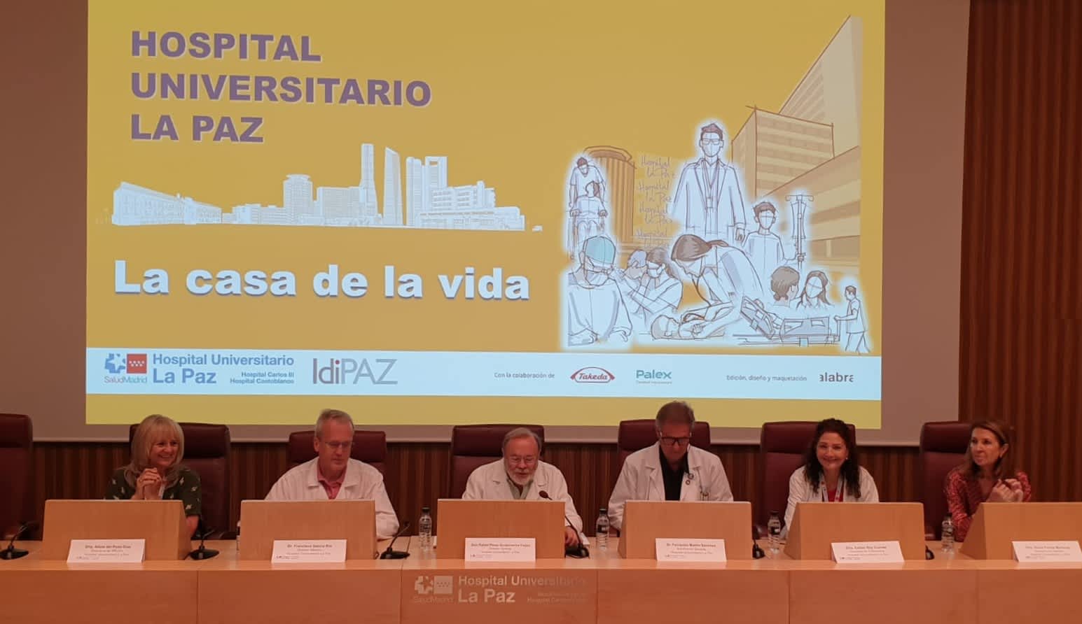 Picture of panel - hospital universitario la paz