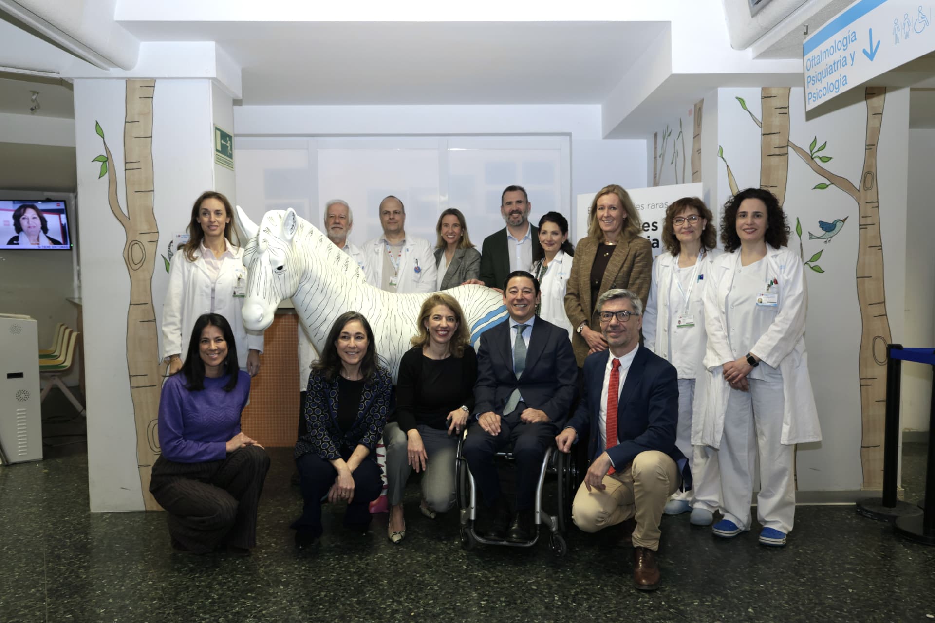 People posing for picture