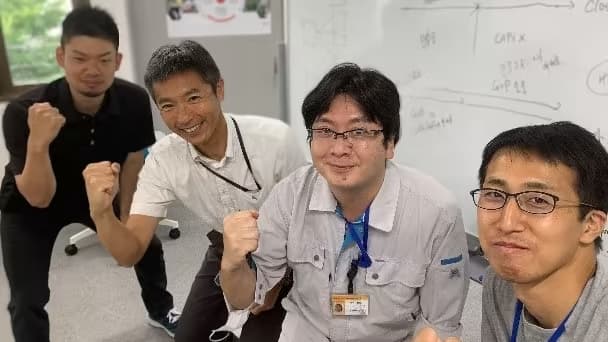 成田工場社員たち