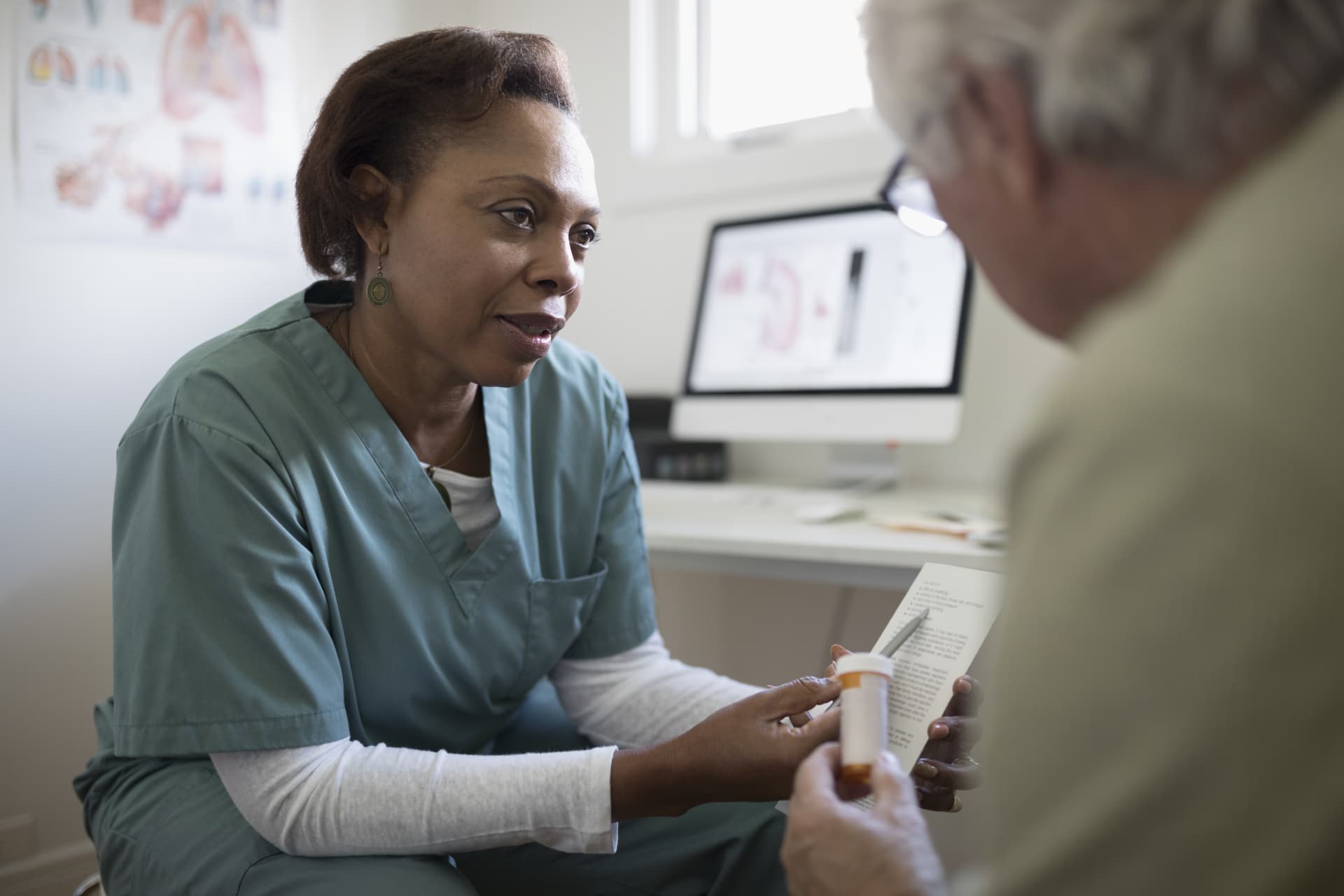hcp with patients