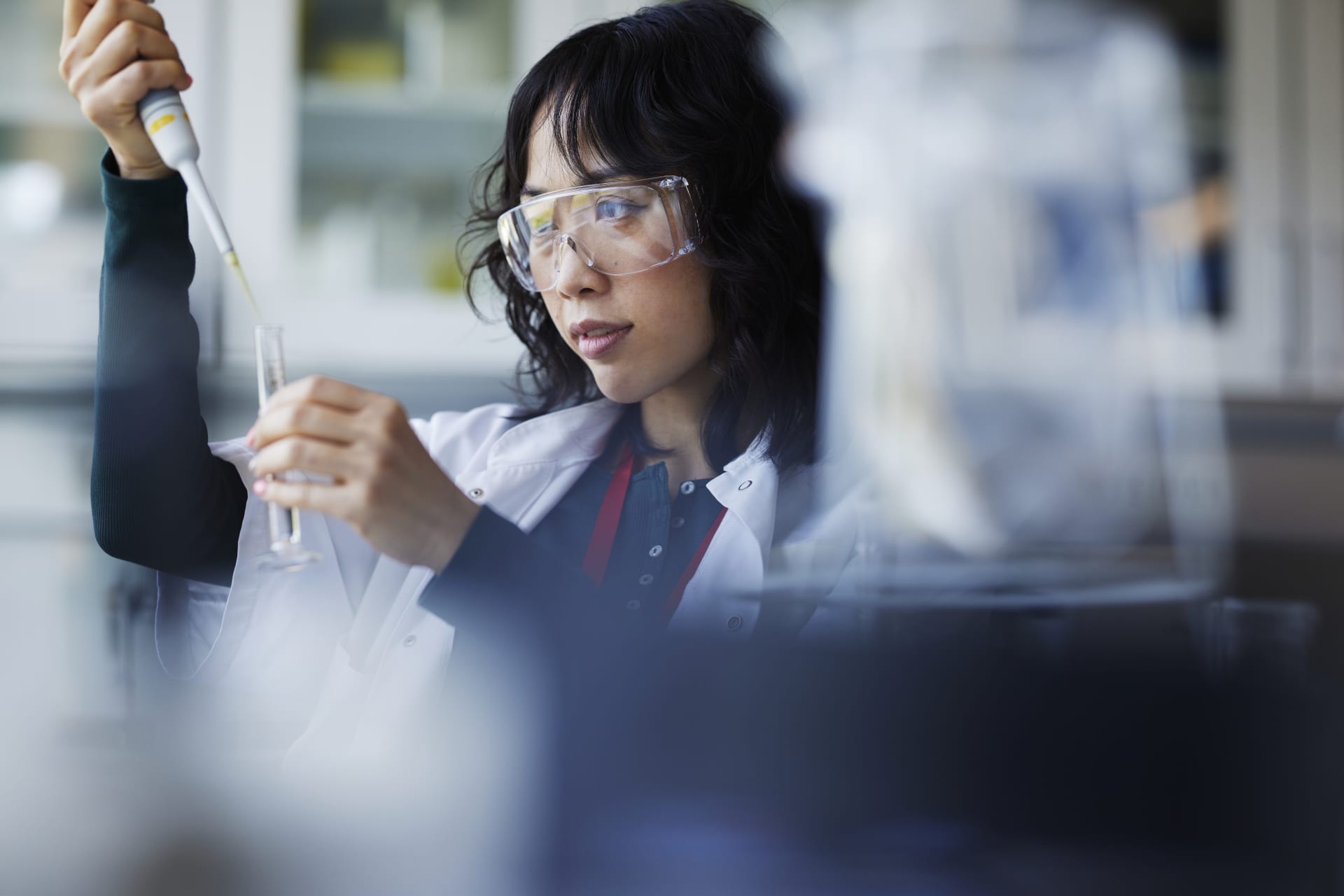 Scientist in Lab