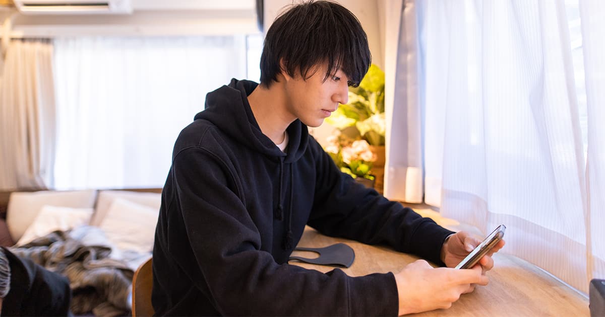 悩める男性