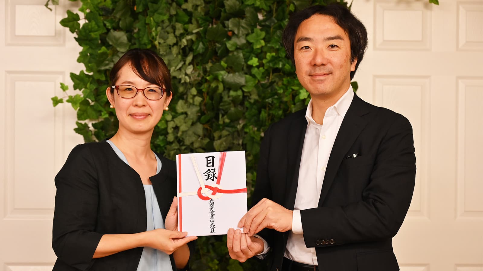 アフタースクール代表理事平岩氏とともに