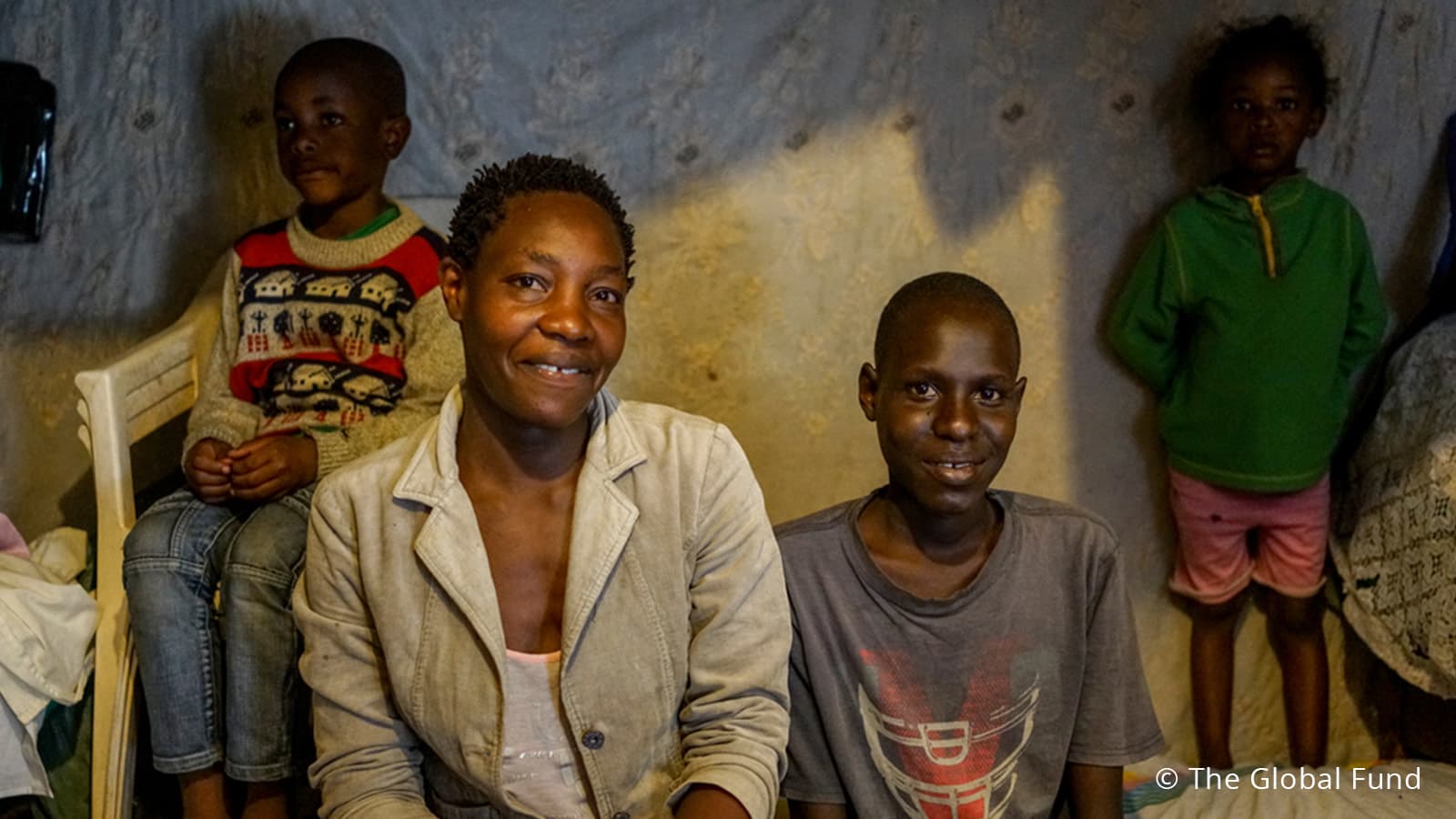 Family in Kenya