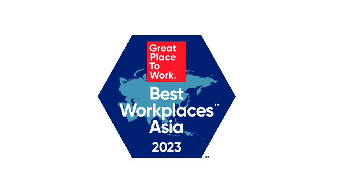 Best Workplaces in Asia certified