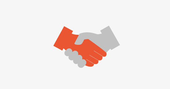 icon of two people shaking hands