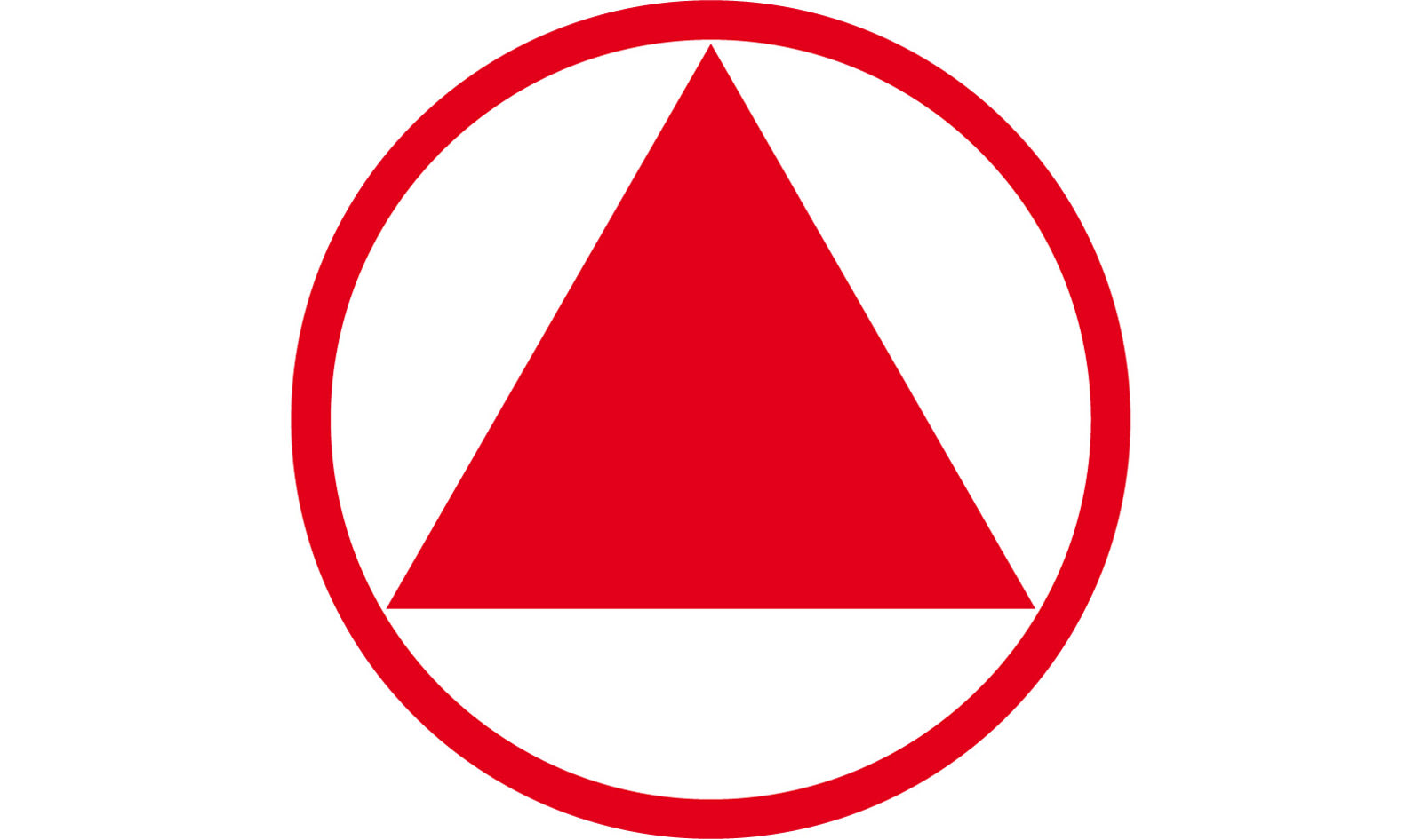 companies with red triangle logo