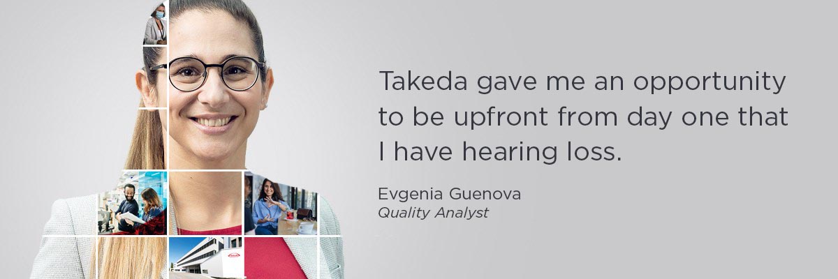 Banner with picture and quote of Evgenia