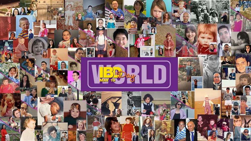 World IBD Day 
2022 Collage of affected people