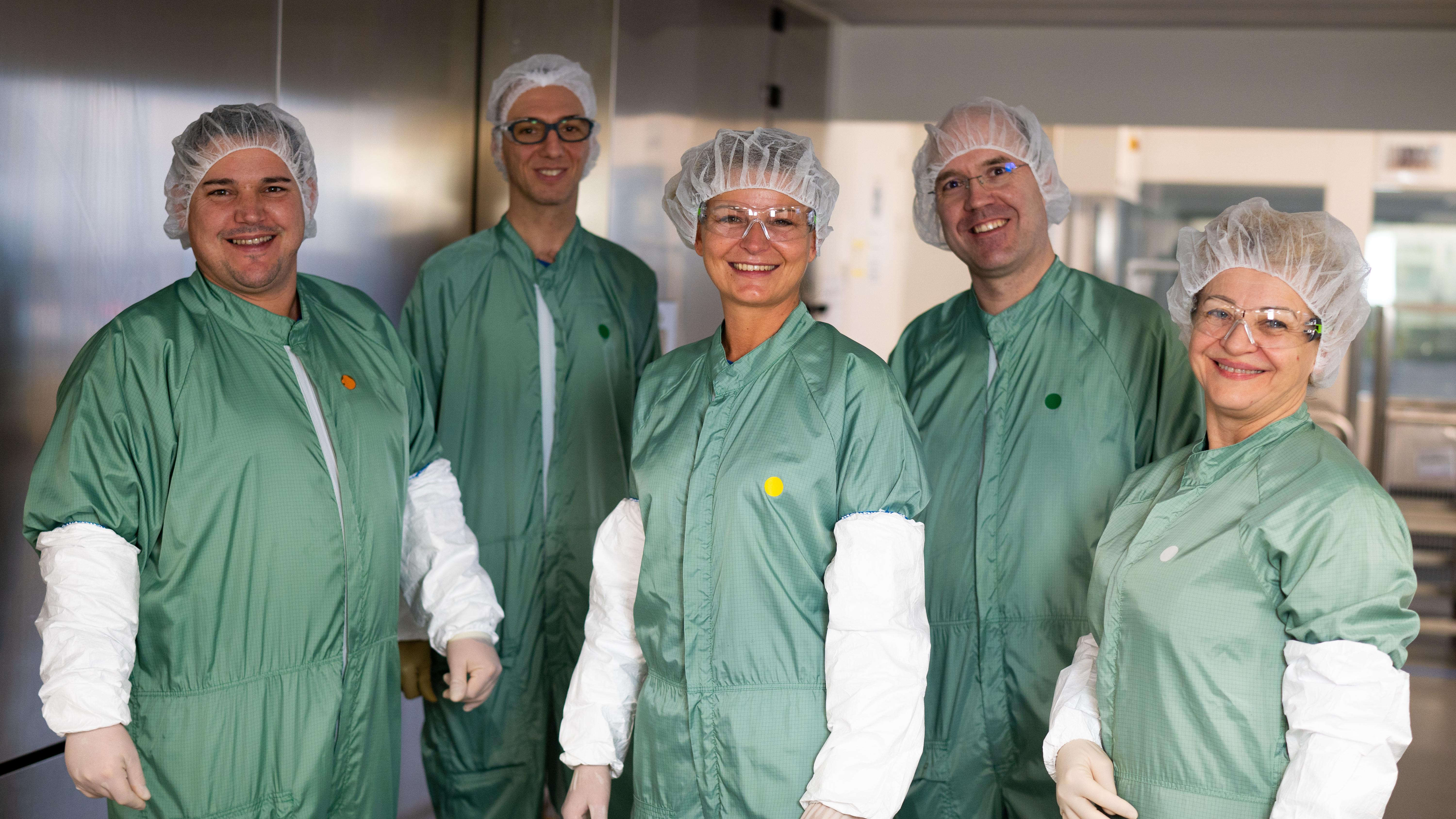 Five Takeda Vienna Lab employees
